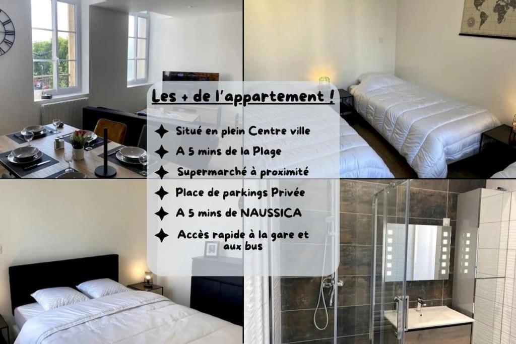 Appartamento Les Vagues D'Opale Boulogne-sur-Mer Esterno foto